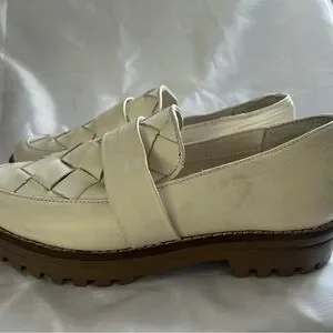 Dolce Vita Black and Cream Woven Loafers Dolce Vita | Shoes | Dolce Vita Womens Cream Loafers With  main image 4